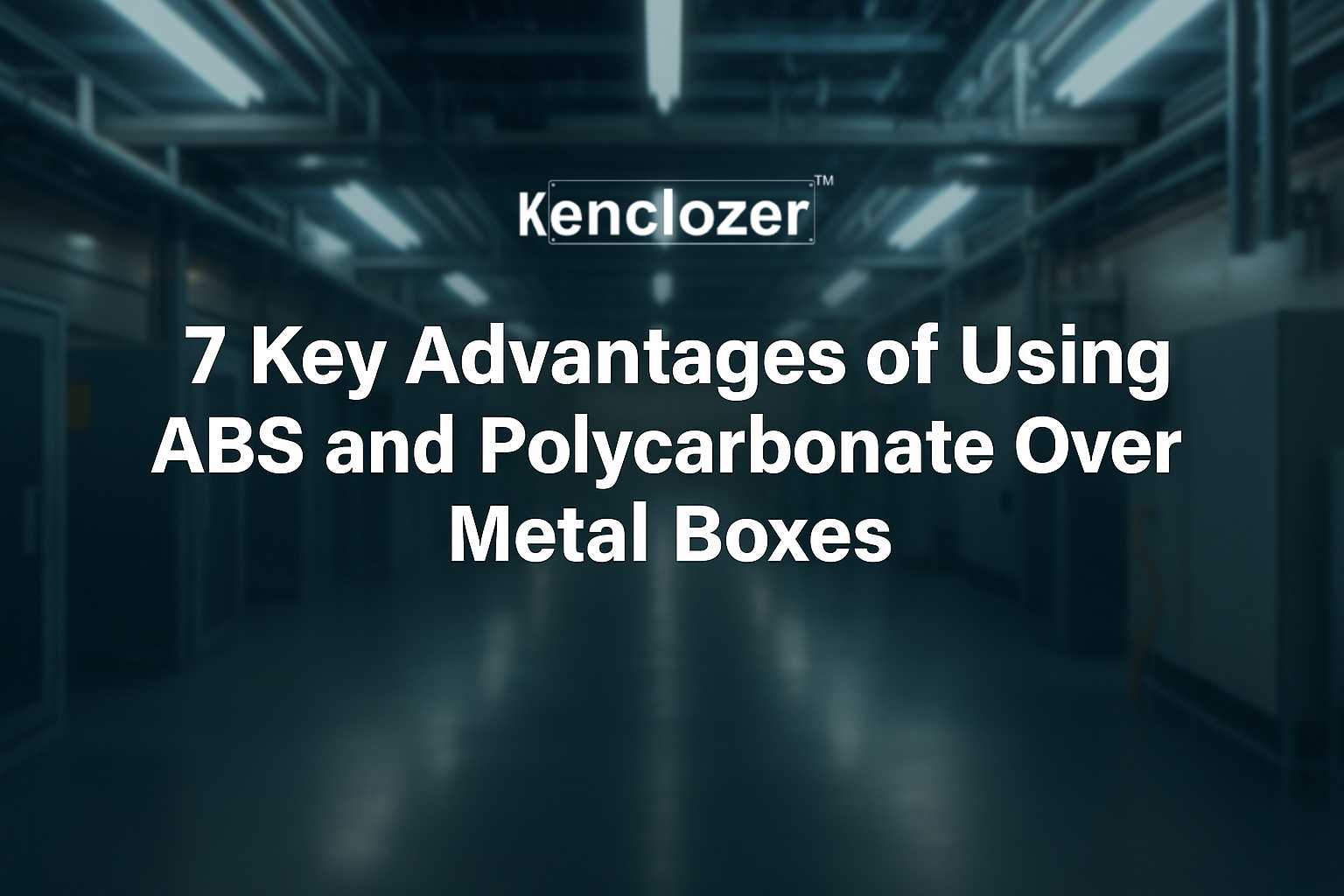 7 Key Advantages of Using ABS and Polycarbonate Enclosures Over Metal Boxes